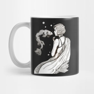 A vintage mermaid Mug